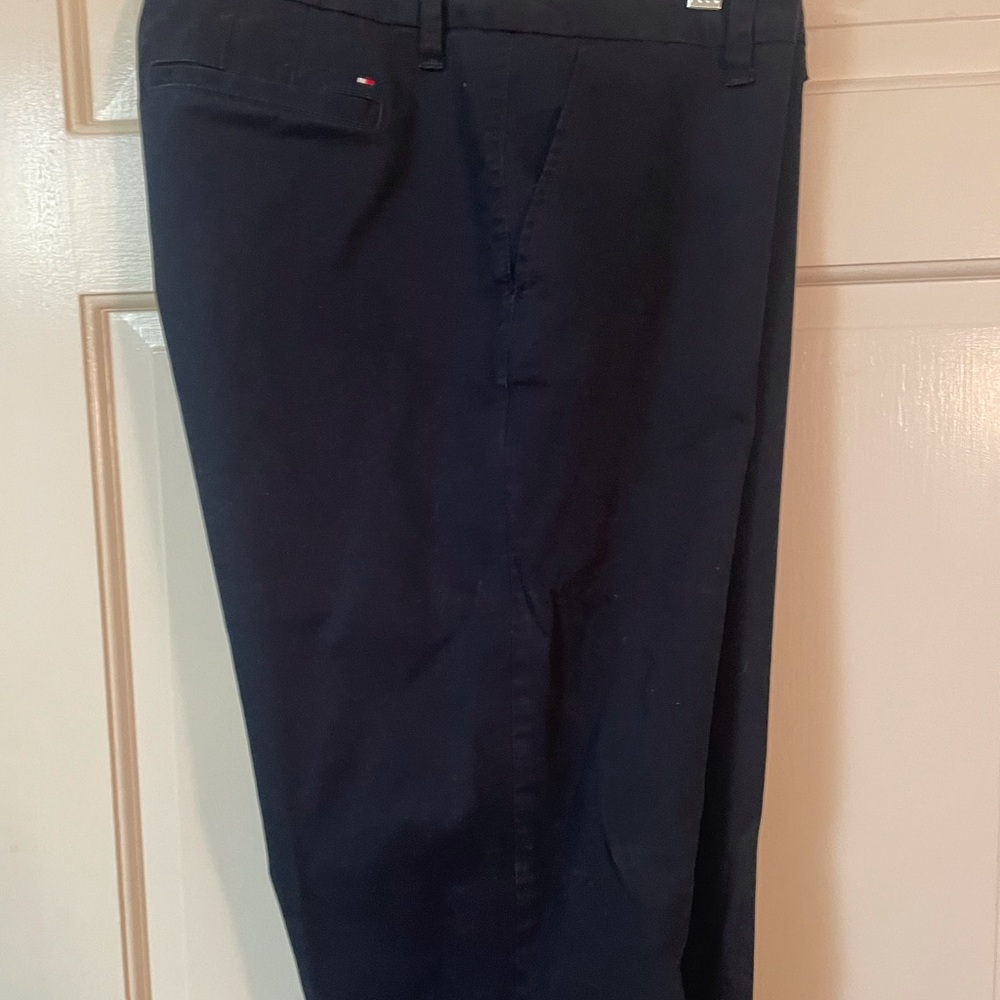Navy, Tommy Hilfiger, cropped pants